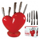 Heart Knife Block