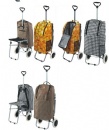 Foldable Shopping trolly With Chair(ICE BAG)